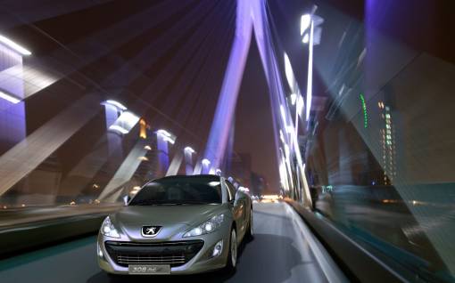 Peugeot 308 RC Z concept во Франции