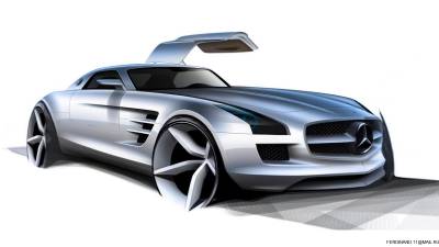Mercedes Benz SLS AMG 2010