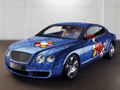 Bentley gt blue