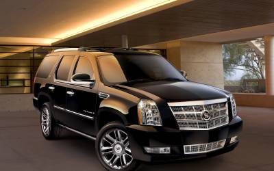 cadillac, escalade, black