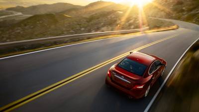 Nissan maxima sunset