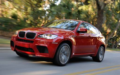 BMW X6 M red