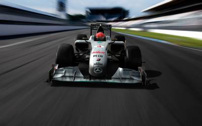 mercedes f1(M.SCHUMI)