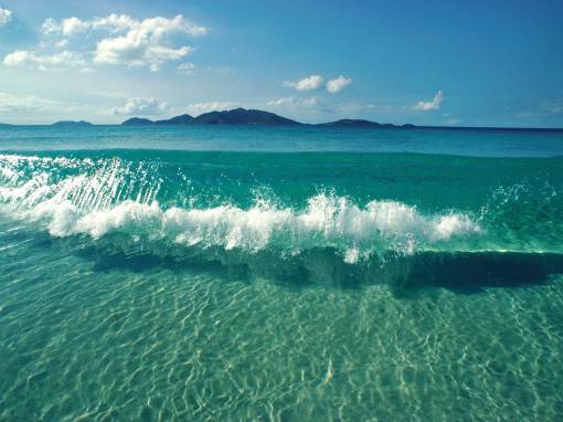 Кристально чистая морская вода