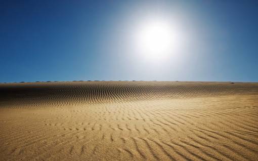 Солнце в белой пустыне