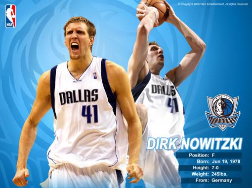 Баскетболист Dirk Nowitzki