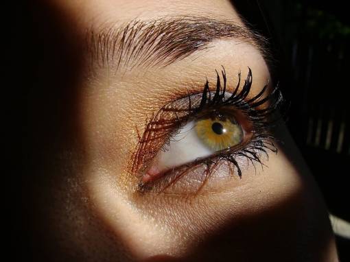 Накрашенный глаз
