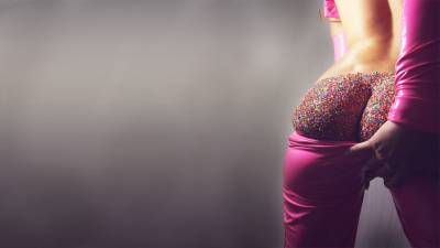 Цветная жопа