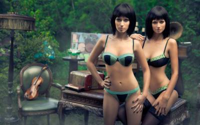 Сексуальные близняшки