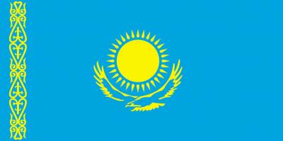 Флаг Казахстана