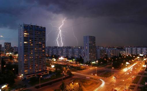 Гроза в Москве