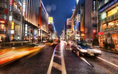 Движение на японских улицах