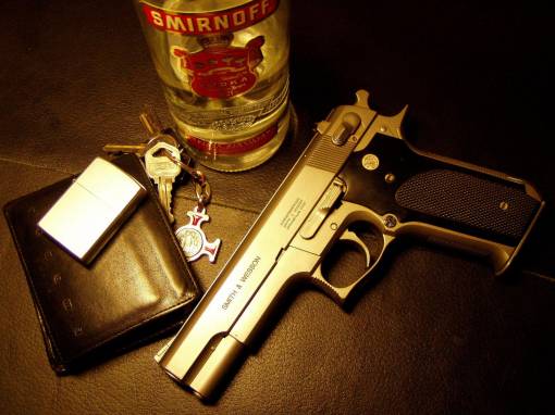 Smirnoff and Smith & Wesson