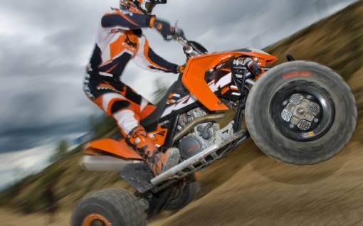 KTM 450SX ATV ACTION