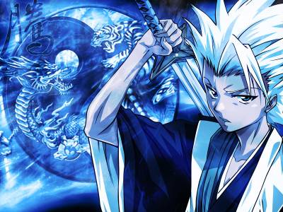 bleach blue dragon