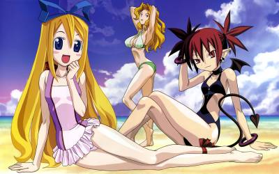 beach disgaea