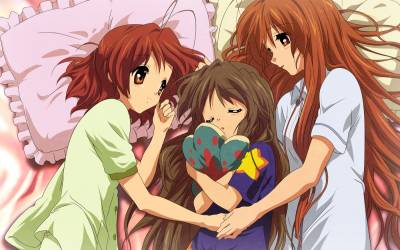кланнад  furukawa nagisa furukawa sanae ibuki